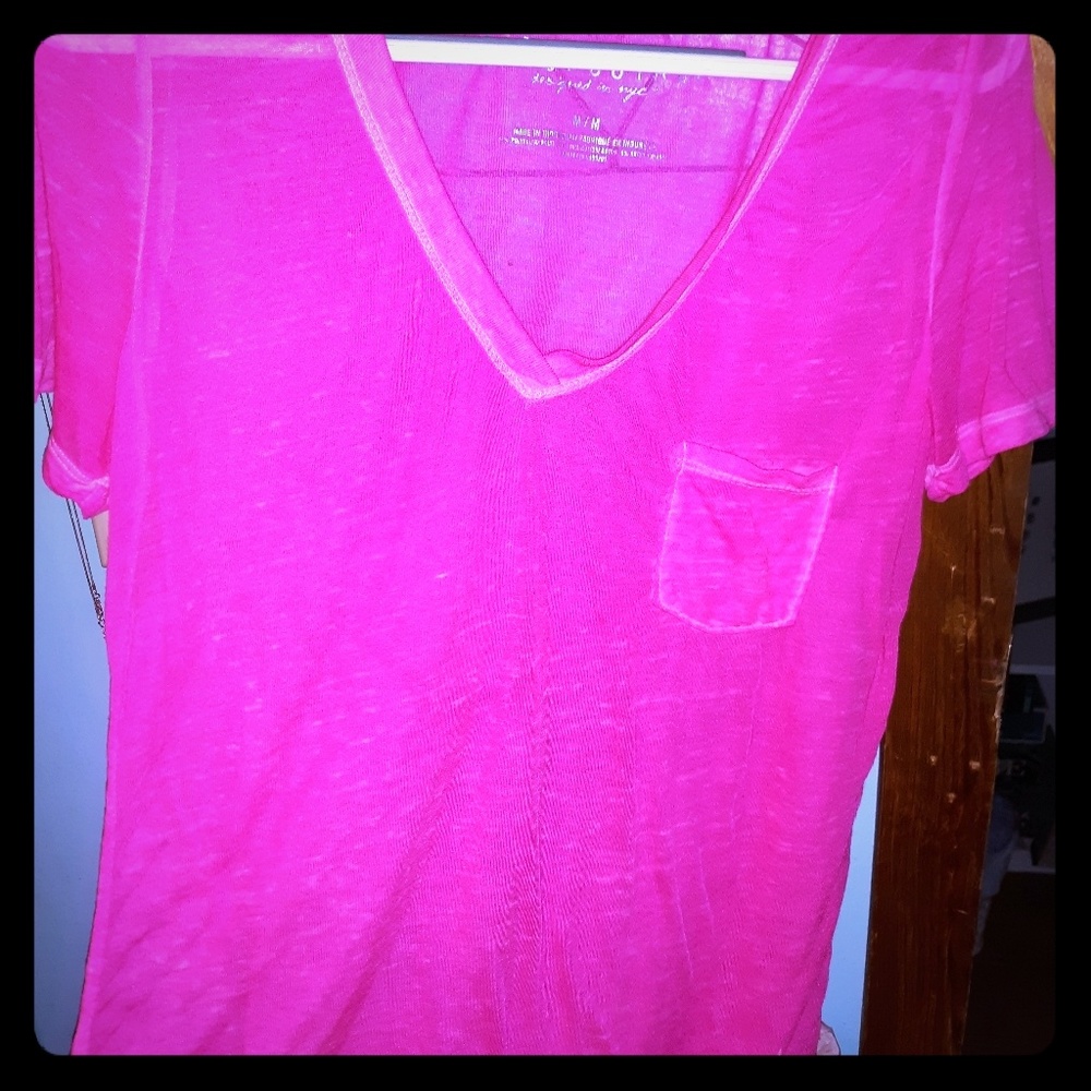 Ladies pink shirt